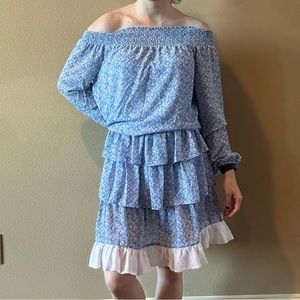 Michael by Michael Kors blue dress